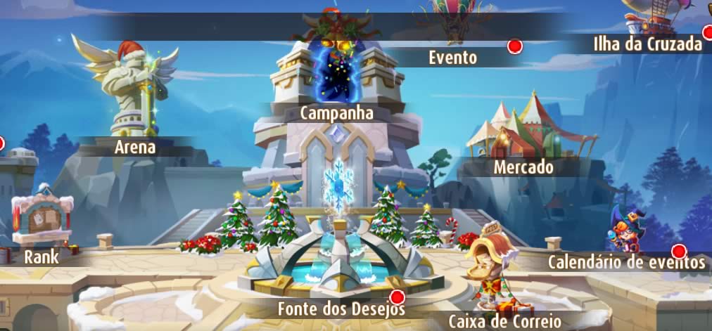 O mundo de Magic Rush