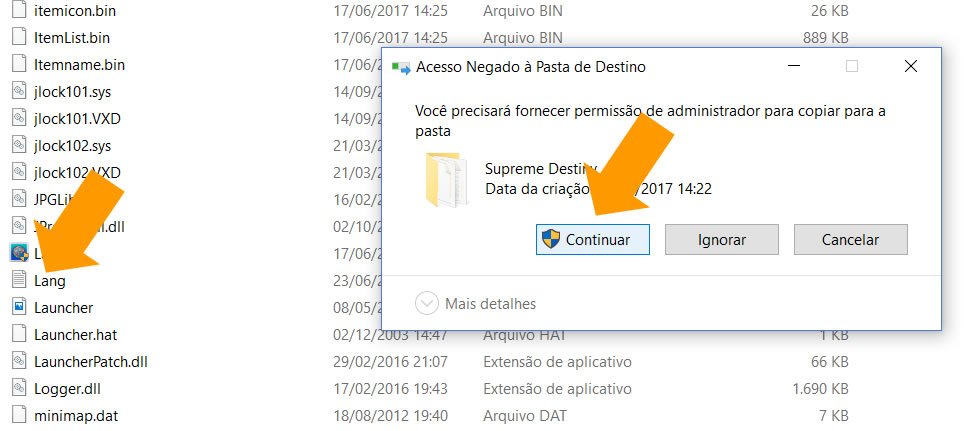 Mudando a linguagem do jogo WYD Supreme Destiny