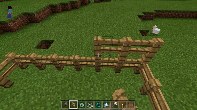 Cerca de 2 andares Minecraft