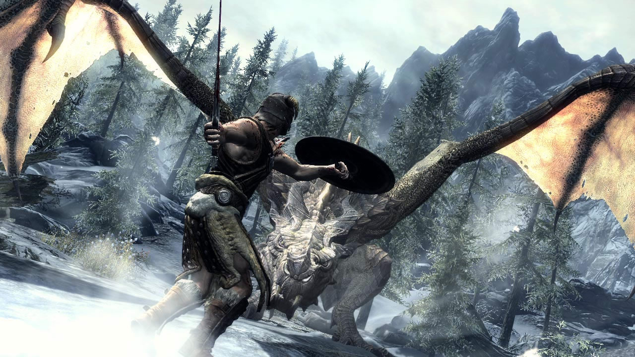 Skyrim um dos melhores jogos offline para PC
