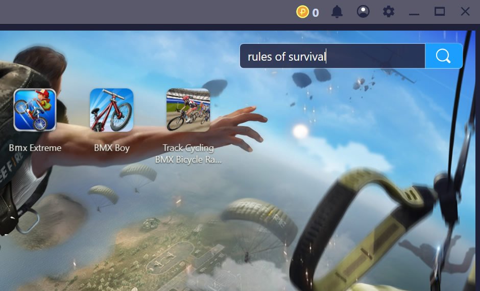 Instalando Rules of Survival no BlueStacks