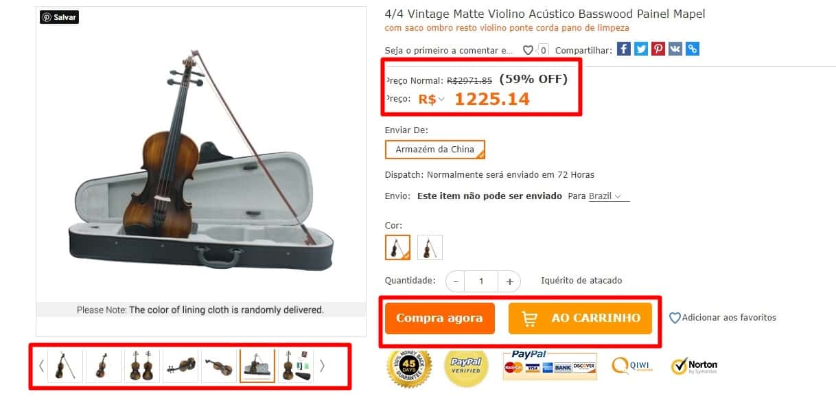 Aprendendo a escolher a melhor loja chinesa!