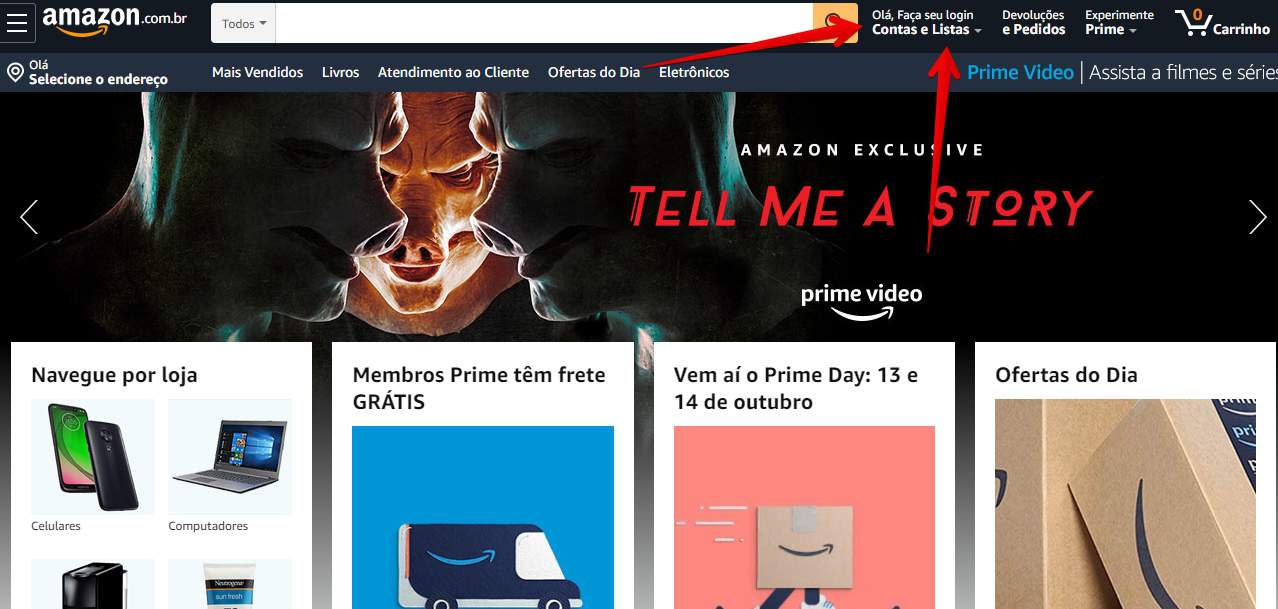 Amazon Brazil Website _ Bem-vindo(a) à Amazon do Brasil – CVVI