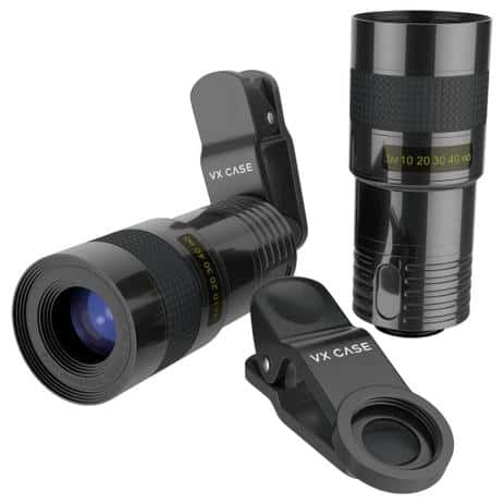 kit de lentes para smartphone- produção de conteúdo para web