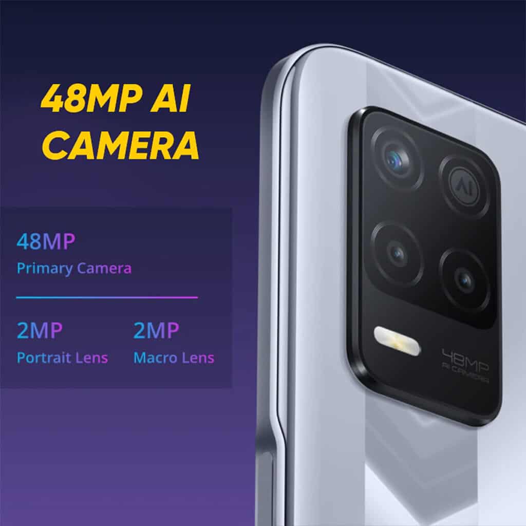 Câmeras Realme Narzo 30 5G