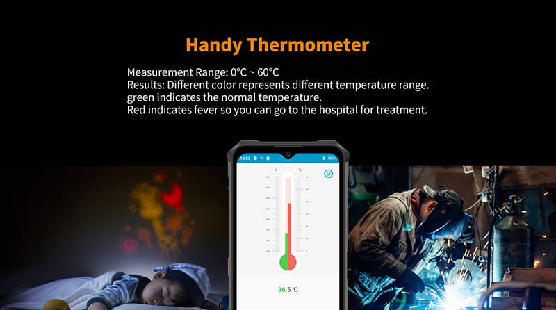 termometro Oukitel WP13