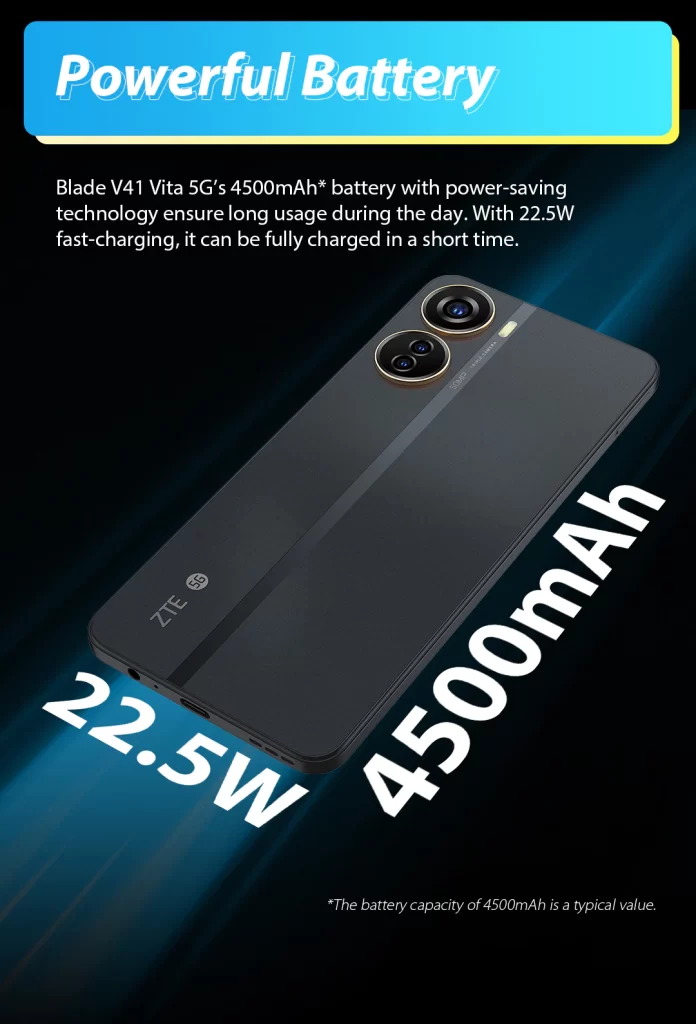 bateria e carga ZTE Blade V41 Vita 5G