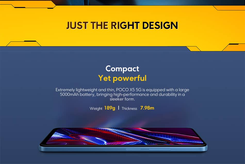 Design POCO X5 5G
