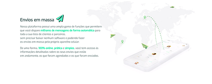 envios em massa 