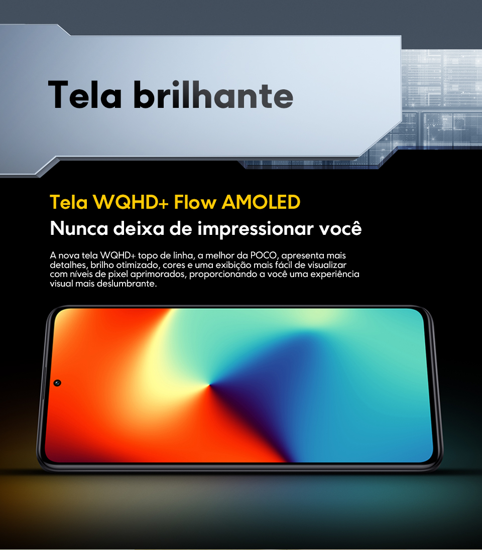 Tela poco f5 pro