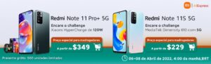 Conheça o novo Redmi Note 11 Pro+ 5G, intermediário com câmera top!