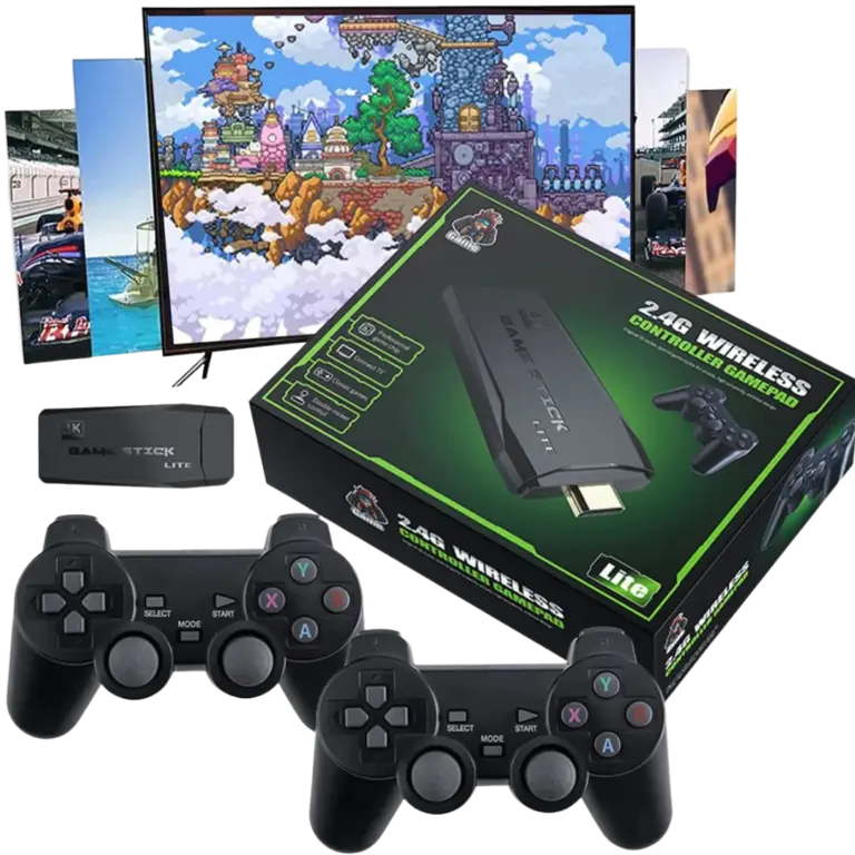Game Stick 4k 10000 Jogos: Transforma Sua TV em Video Game
