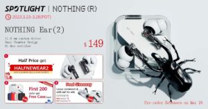 Nothing Ear (2): Novo excelente fone TWS que vale muito a pena!