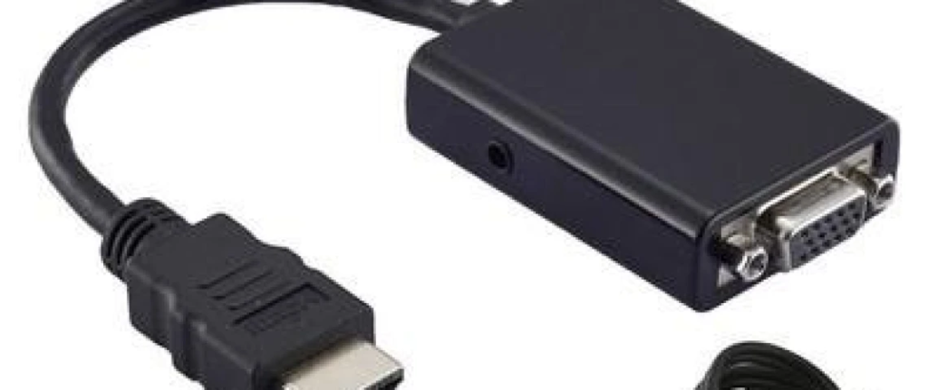 Cabo Adaptador Hdmi Macho Para Vga Fêmea + P2 Md9 – 7108