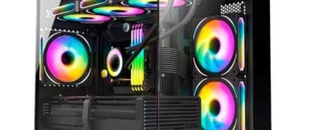 Gabinete Gamer Husky Dome 210, Mini Tower, M-Atx, Lateral E Frontal Em Vidro, Sem Fans, Preto – Hgn210pt