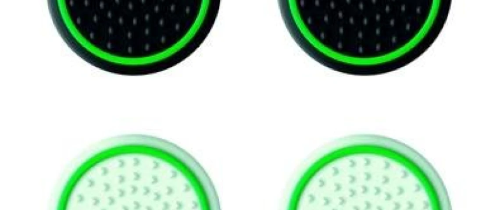 Grip De Silicone Gxtrust 267 Xbox Series X/S, Antiderrapante, 4 Peças 2 Cores, Preto/Branco – 24174