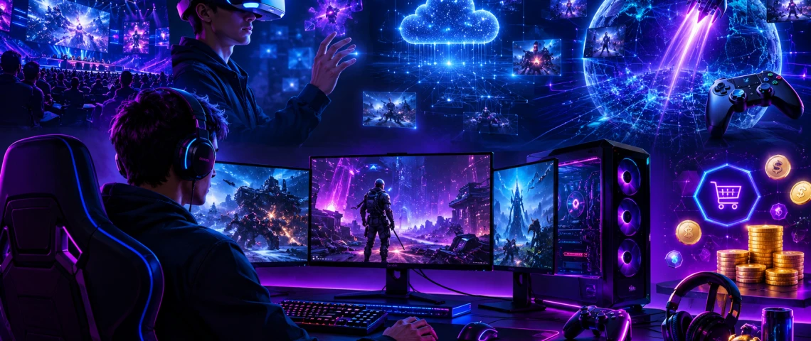 Mercado de Jogos em 2026: Os Números Reais do Setor no Brasil e no Mundo