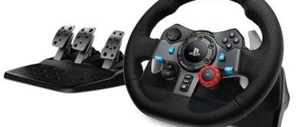 Volante Logitech G29 Driving Force Para Ps5, Ps4, Ps3 E Pc